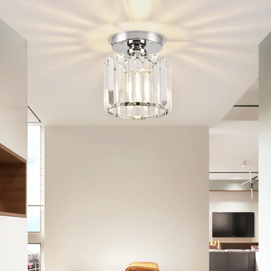 Flush Mount Ceiling Light 1-Light Modern Design-Lighting > Ceiling Lights-casanuva-casanuva