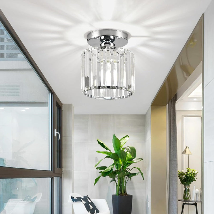 Flush Mount Ceiling Light 1-Light Modern Design-Lighting > Ceiling Lights-casanuva-casanuva