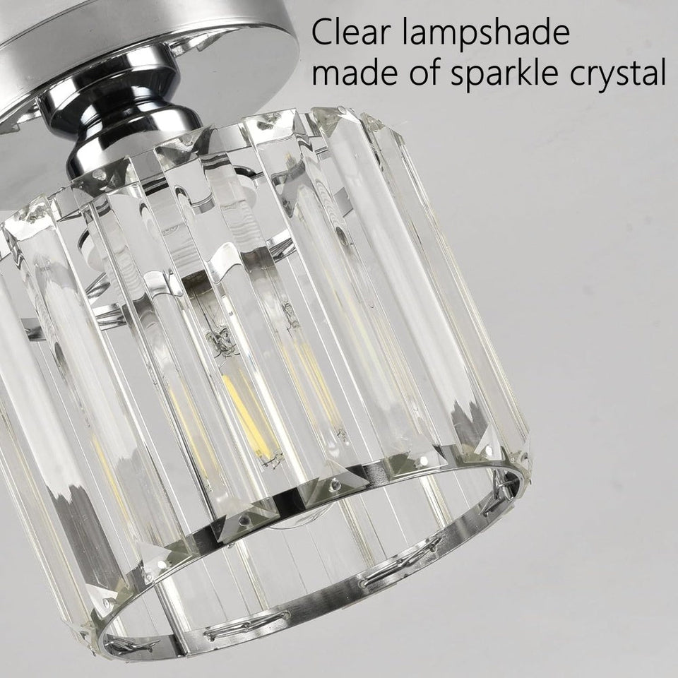 Flush Mount Ceiling Light 1-Light Modern Design-Lighting > Ceiling Lights-casanuva-casanuva