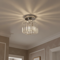 Flush Mount Ceiling Light 1-Light Modern Design-Lighting > Ceiling Lights-casanuva-Silver-Square(D13*17cm)-2 Pieces- Save £5-casanuva