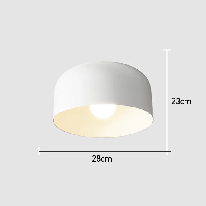 Flush Mount Iron Ceiling Light-Lighting > Ceiling Lights-casanuva-casanuva