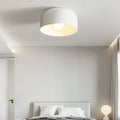 Flush Mount Iron Ceiling Light-Lighting > Ceiling Lights-casanuva-White-D28*H23cm-casanuva