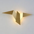 Flying Bird Metal LED Wall Sconce Light-Lighting > Wall Lights-casanuva-Gold-Warm Light (3000K)-100V-120V-casanuva