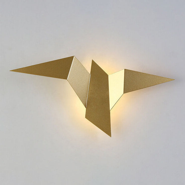 Flying Bird Metal LED Wall Sconce Light-Lighting > Wall Lights-casanuva-Gold-Warm Light (3000K)-100V-120V-casanuva
