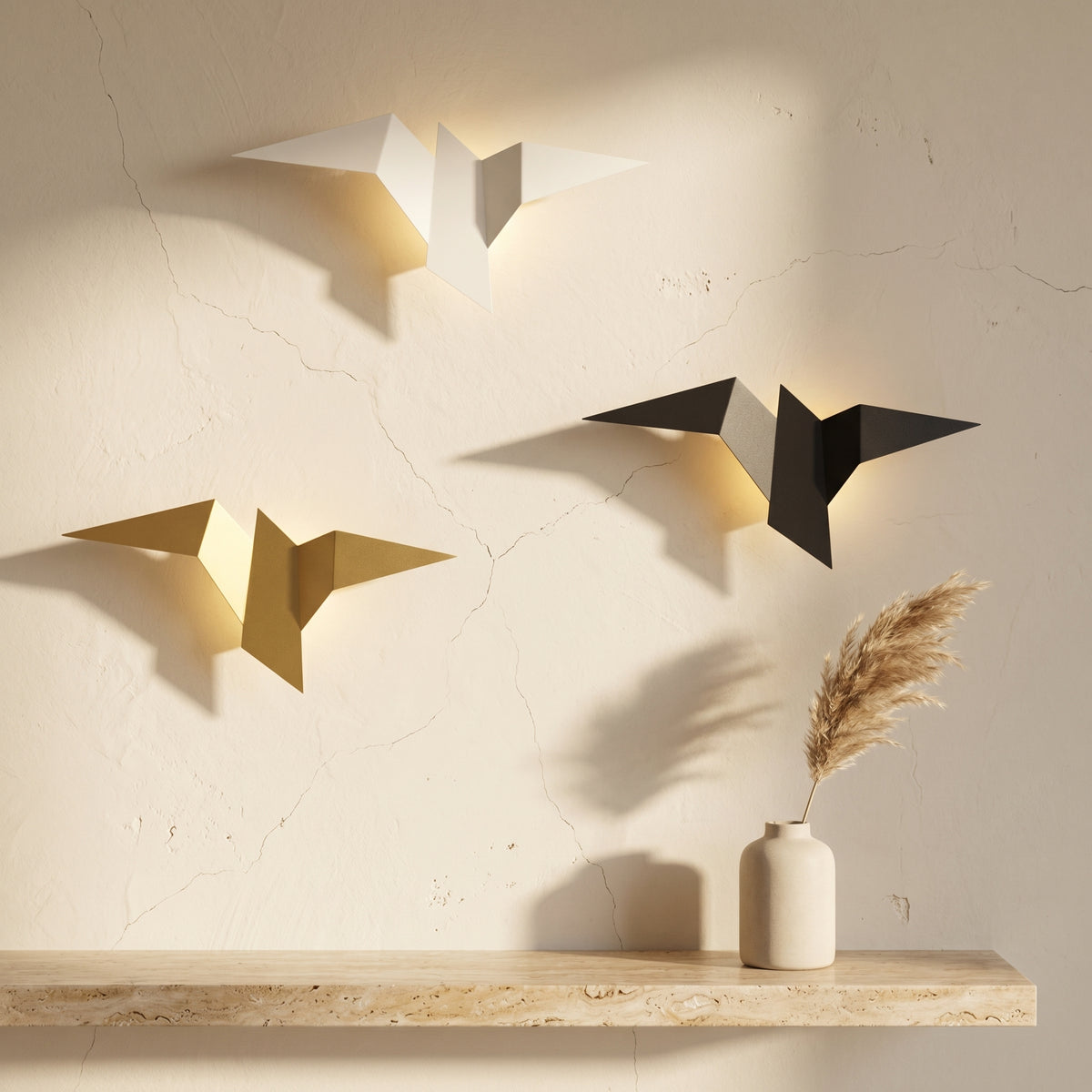 Flying Bird Metal LED Wall Sconce Light-Lighting > Wall Lights-casanuva-casanuva