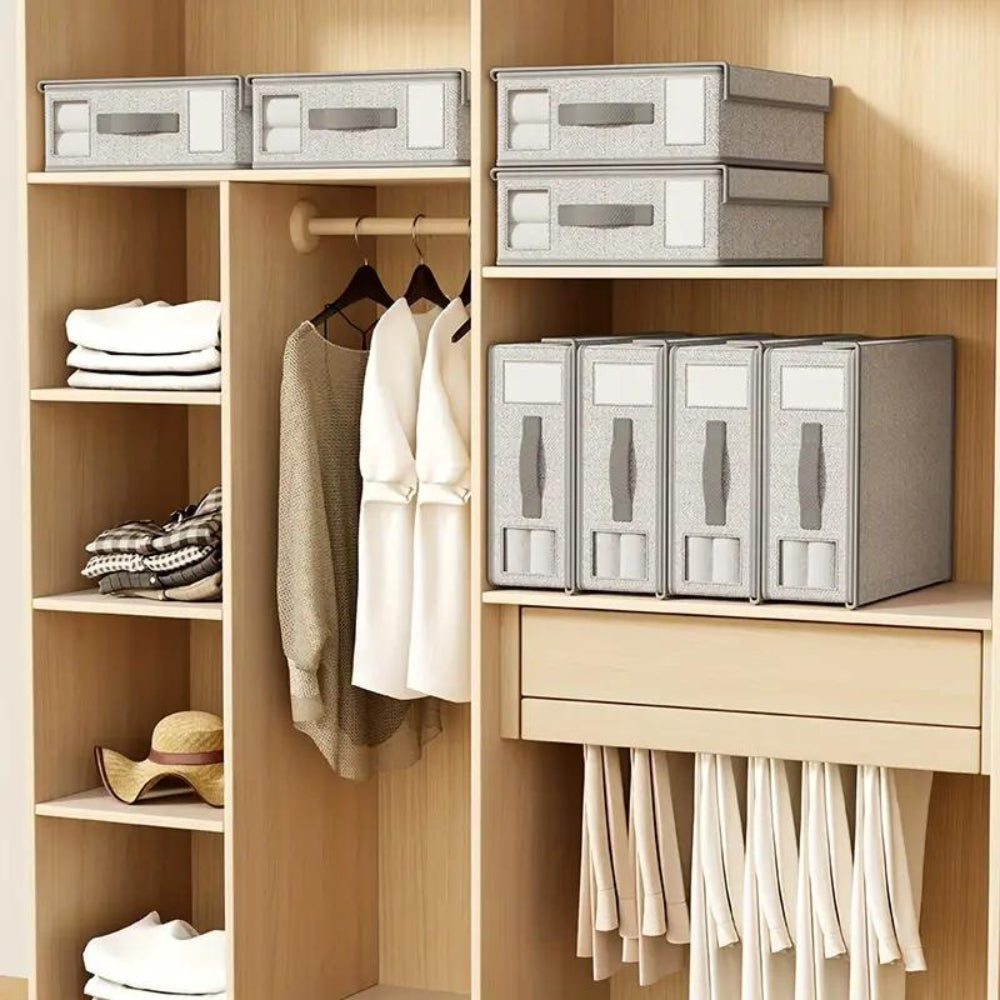 Foldable Bedding Organizer for Neat and Tidy Storage-Home Decor > Decorative Accessories-casanuva-casanuva