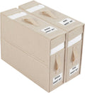 Foldable Bedding Organizer for Neat and Tidy Storage-Home Decor > Decorative Accessories-casanuva-Beige-2-Pack-casanuva