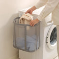 Foldable Laundry Basket Stylish Breathable Design for Tidy Spaces-Home Decor > Decorative Accessories-casanuva-casanuva