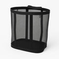 Foldable Laundry Basket Stylish Breathable Design for Tidy Spaces-Home Decor > Decorative Accessories-casanuva-Black-casanuva