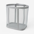 Foldable Laundry Basket Stylish Breathable Design for Tidy Spaces-Home Decor > Decorative Accessories-casanuva-Gray-casanuva