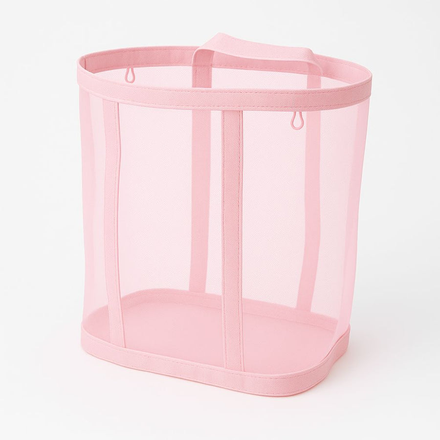 Foldable Laundry Basket Stylish Breathable Design for Tidy Spaces-Home Decor > Decorative Accessories-casanuva-Pink-casanuva