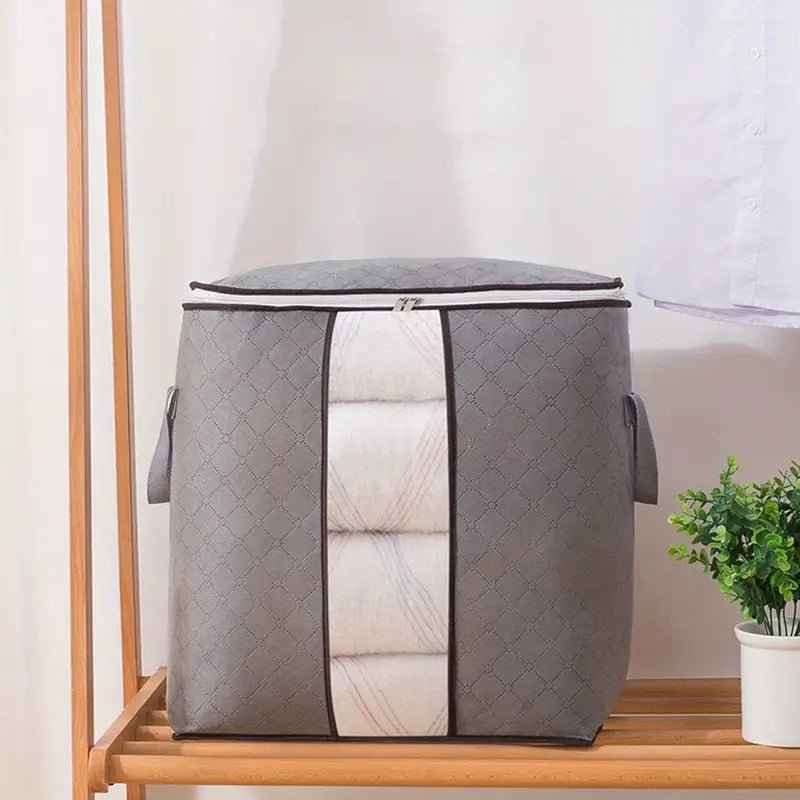 Foldable Storage Bag Stylish Fabric Organizer for Home Organization-Home Decor > Decorative Accessories-casanuva-casanuva
