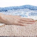 Footprint Pattern Bath Mat-Bedding & Bath > Bath Mats-casanuva-casanuva