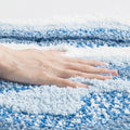 Footprint Pattern Bath Mat-Bedding & Bath > Bath Mats-casanuva-casanuva