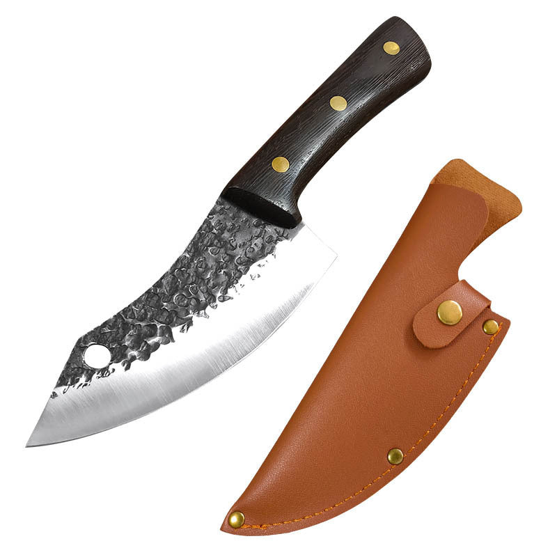 Forged Stainless Steel Chef Knife-Kitchen & Dining > Knives-casanuva-D-With Cover-casanuva