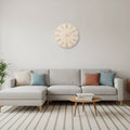 Frameless Wooden Wall Clock Scandinavian Minimalist Design-Home Decor > Clocks-casanuva-casanuva