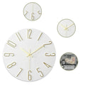 Frameless Wooden Wall Clock Scandinavian Minimalist Design-Home Decor > Clocks-casanuva-casanuva