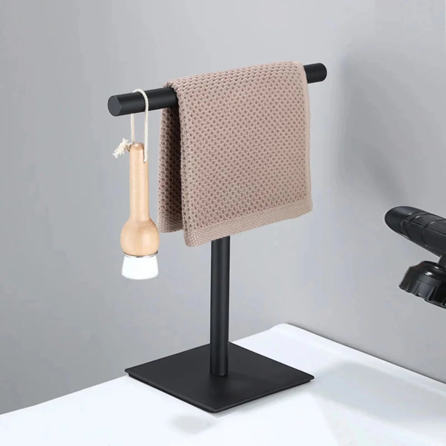 Freestanding Metal Towel Rack for Bathroom Storage-Bedding & Bath > Bathroom Accessories-casanuva-casanuva