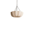 French Petal Semicircular Fabric Lampshade Iron Chandelier 3/5 Light-Lighting > Chandeliers & Pendant Lights-casanuva-casanuva