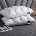 Full-Ended Luxury Pillow for Restful Sleep-Bedding & Bath > Pillowcases-casanuva-Gray-casanuva