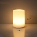 Geometric LED Battery Operated Remote Night Light Table Lamp-Lighting > Ambient Lighting-casanuva-casanuva