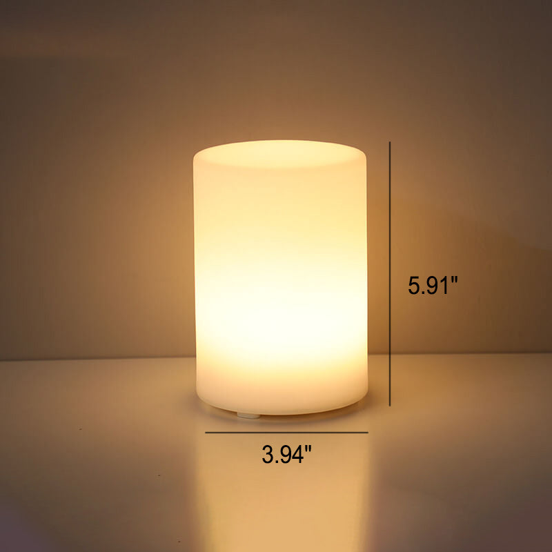 Geometric LED Battery Operated Remote Night Light Table Lamp-Lighting > Ambient Lighting-casanuva-casanuva