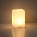 Geometric LED Battery Operated Remote Night Light Table Lamp-Lighting > Ambient Lighting-casanuva-Square column-casanuva