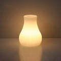 Geometric LED Battery Operated Remote Night Light Table Lamp-Lighting > Ambient Lighting-casanuva-Striped Vase-casanuva