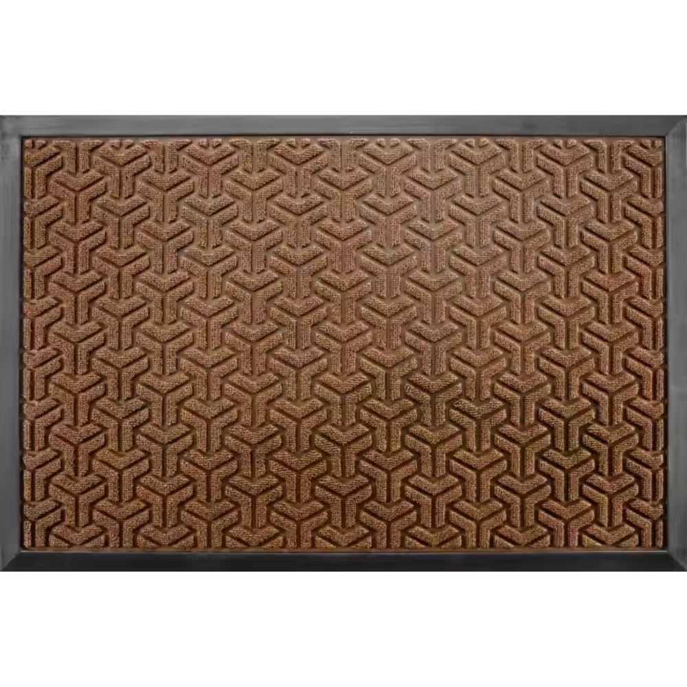 Geometric Pattern Entryway Door Mat-Rugs & Mats > Door Mats-casanuva-casanuva