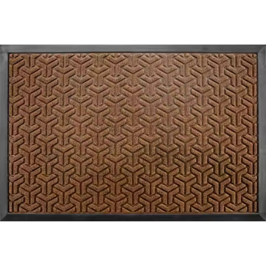Geometric Pattern Entryway Door Mat-Rugs & Mats > Door Mats-casanuva-casanuva