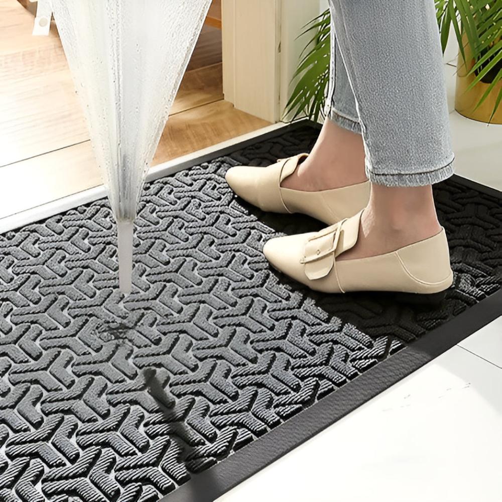 Geometric Pattern Entryway Door Mat-Rugs & Mats > Door Mats-casanuva-casanuva