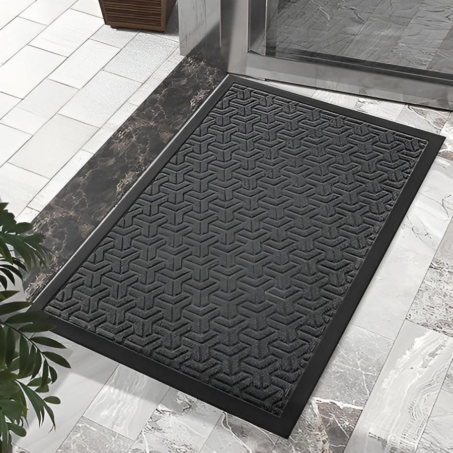 Geometric Pattern Entryway Door Mat-Rugs & Mats > Door Mats-casanuva-casanuva