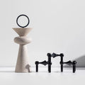 Geometric Sanded Resin Statue-Home Decor > Sculptures & Figurines-casanuva-casanuva