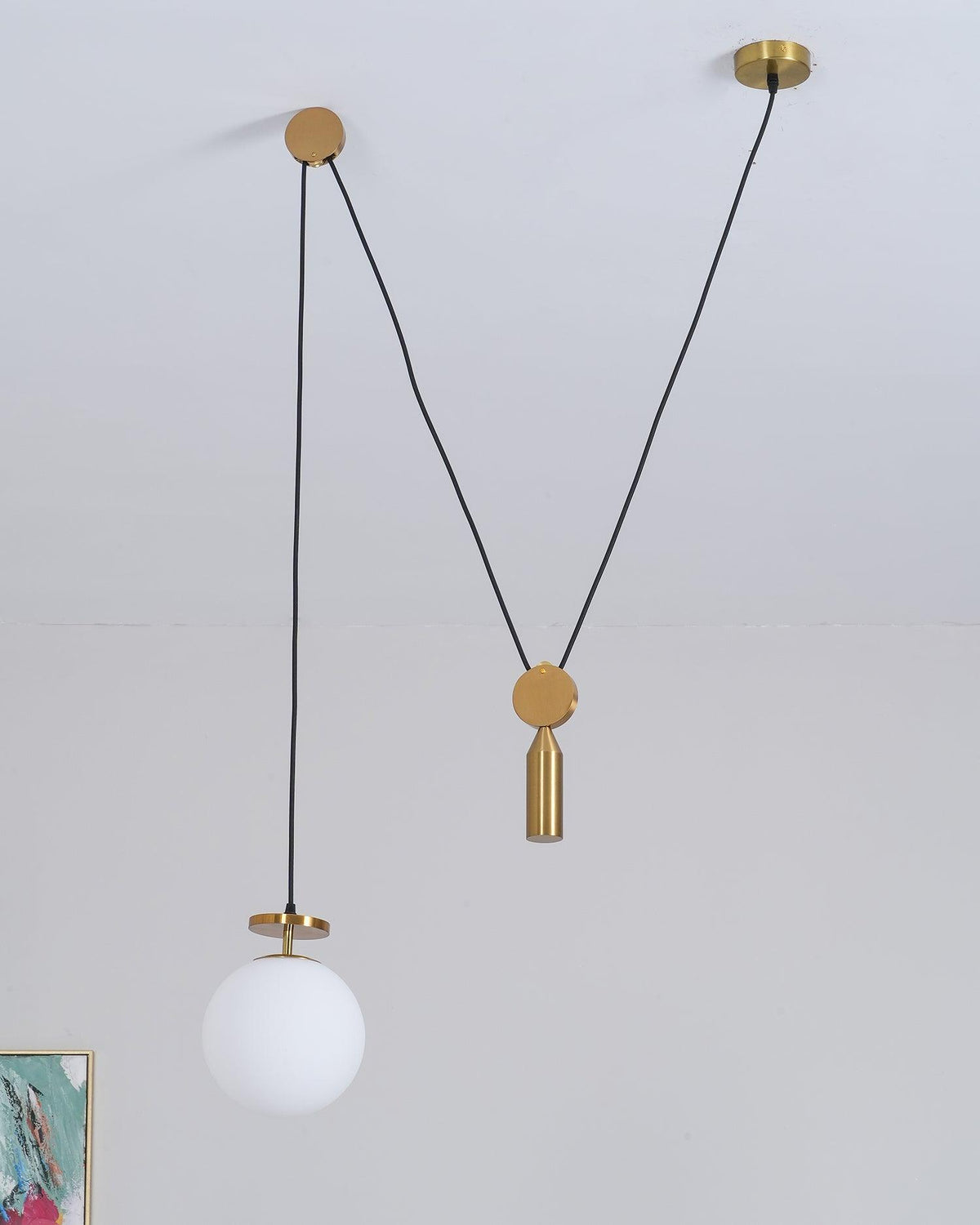 Geometric Shape Modern Chandelier Light Fixture-Lighting > Chandeliers & Pendant Lights-casanuva-casanuva