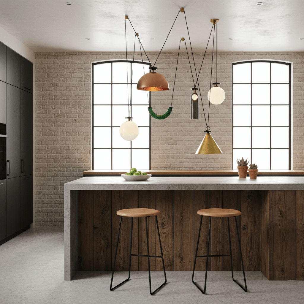 Geometric Shape Modern Chandelier Light Fixture-Lighting > Chandeliers & Pendant Lights-casanuva-casanuva