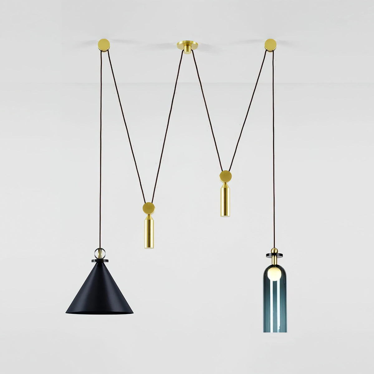 Geometric Shape Modern Chandelier Light Fixture-Lighting > Chandeliers & Pendant Lights-casanuva-casanuva