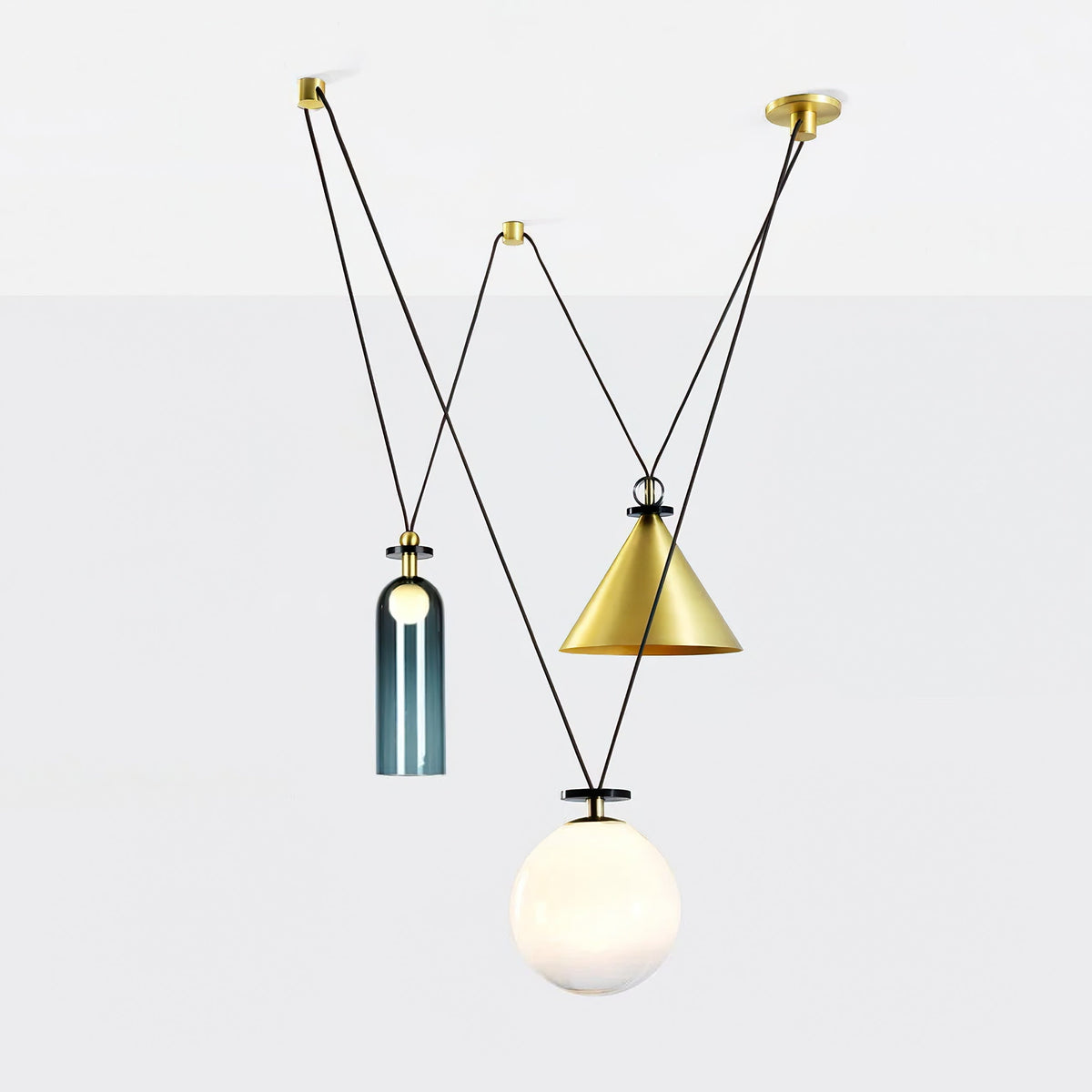 Geometric Shape Modern Chandelier Light Fixture-Lighting > Chandeliers & Pendant Lights-casanuva-casanuva