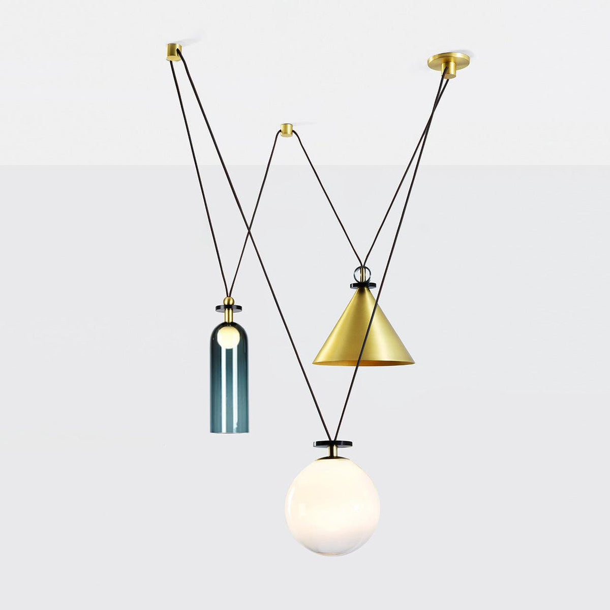 Geometric Shape Modern Chandelier Light Fixture-Lighting > Chandeliers & Pendant Lights-casanuva-casanuva