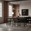 Geometric Shape Modern Chandelier Light Fixture-Lighting > Chandeliers & Pendant Lights-casanuva-casanuva