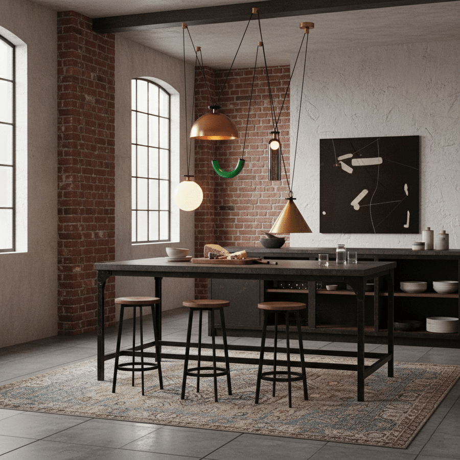 Geometric Shape Modern Chandelier Light Fixture-Lighting > Chandeliers & Pendant Lights-casanuva-casanuva