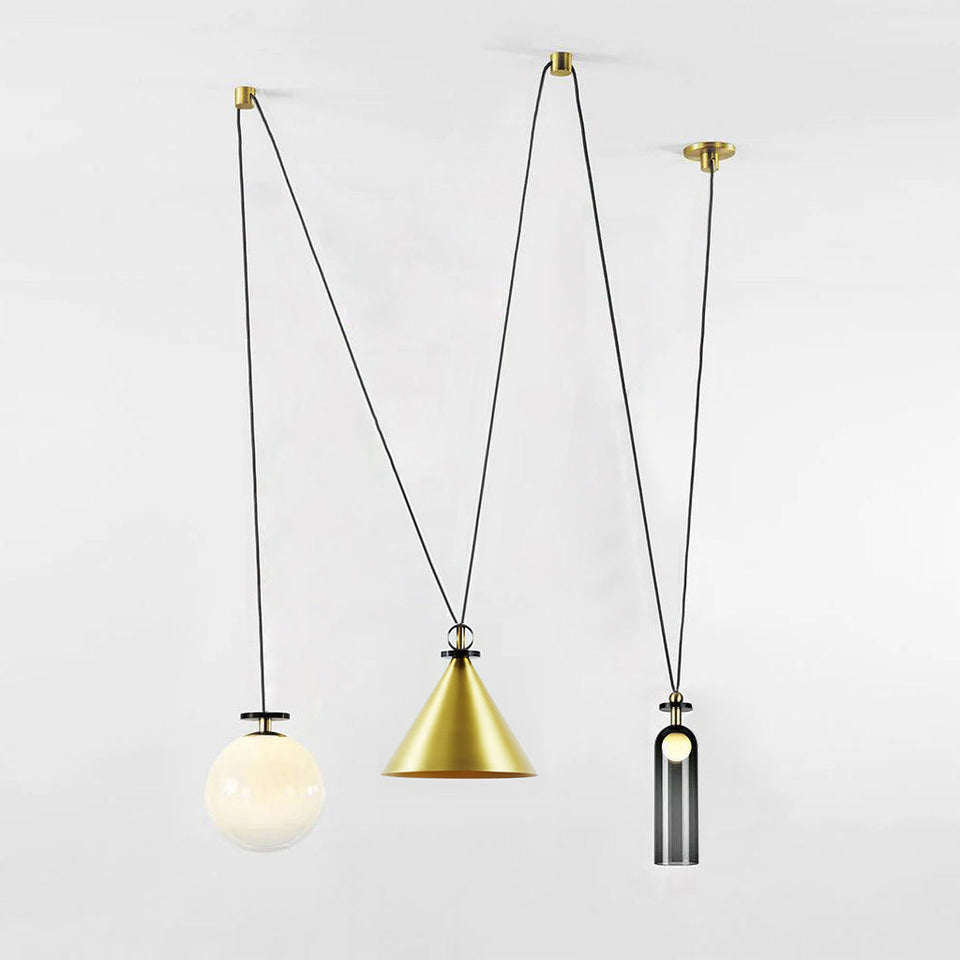 Geometric Shape Modern Chandelier Light Fixture-Lighting > Chandeliers & Pendant Lights-casanuva-casanuva