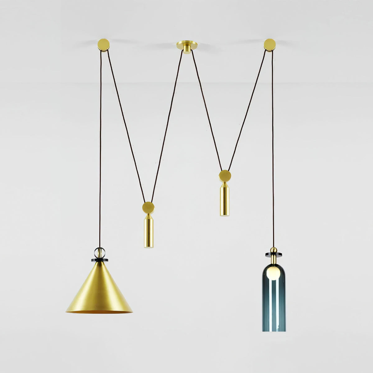 Geometric Shape Modern Chandelier Light Fixture-Lighting > Chandeliers & Pendant Lights-casanuva-casanuva