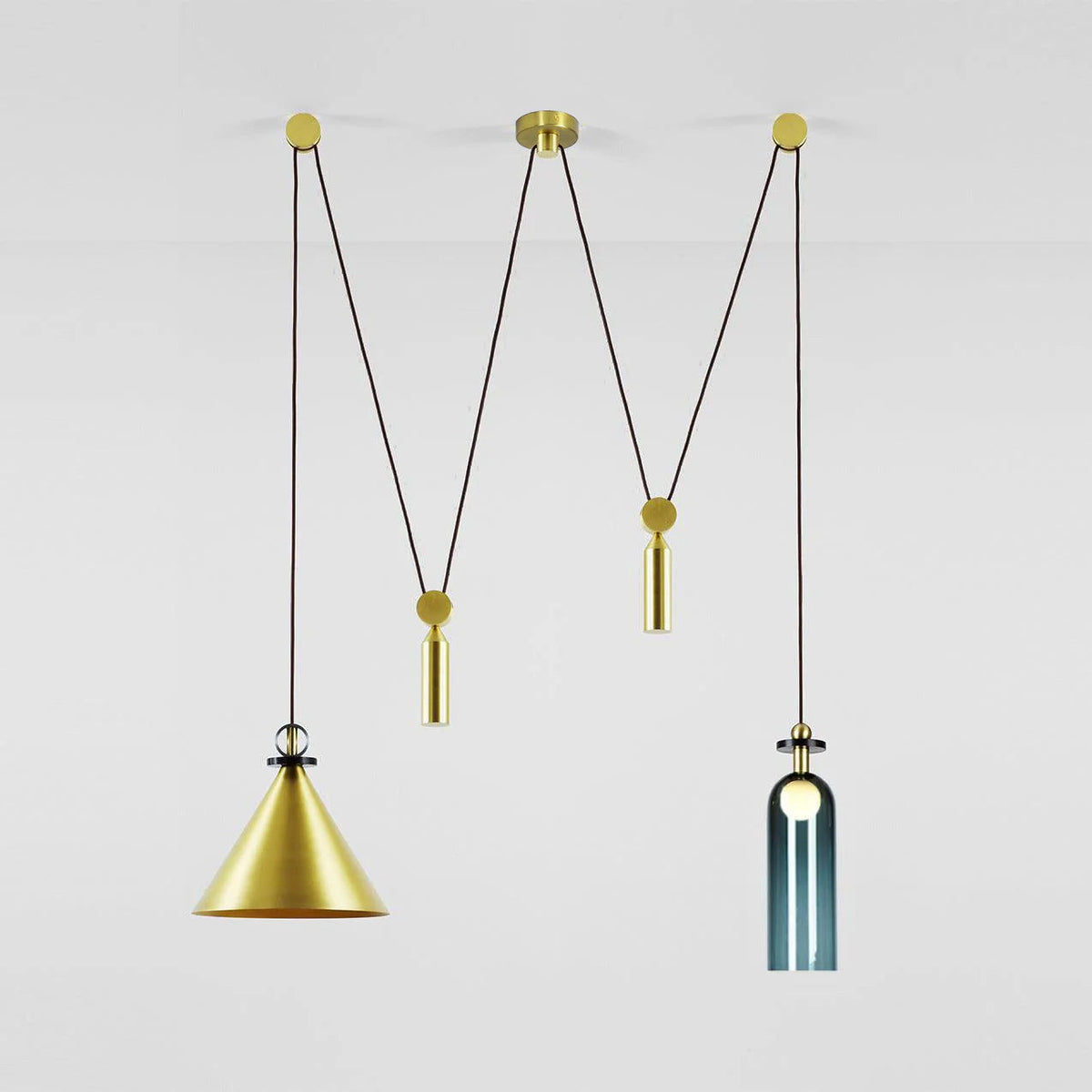 Geometric Shape Modern Chandelier Light Fixture-Lighting > Chandeliers & Pendant Lights-casanuva-casanuva