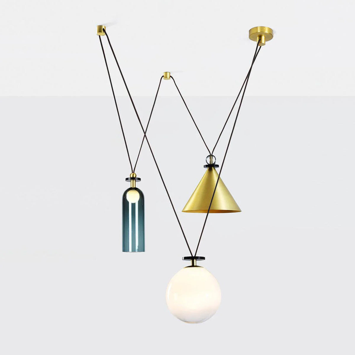 Geometric Shape Modern Chandelier Light Fixture-Lighting > Chandeliers & Pendant Lights-casanuva-casanuva