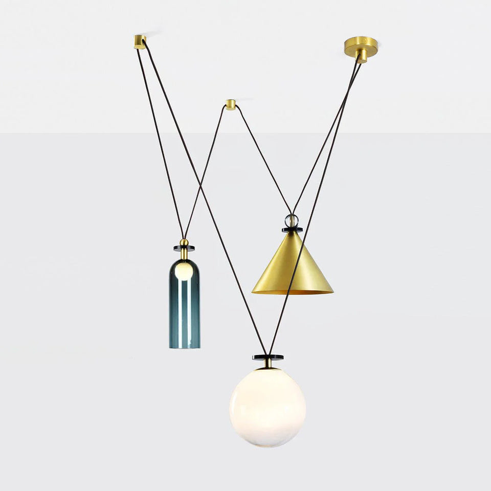 Geometric Shape Modern Chandelier Light Fixture-Lighting > Chandeliers & Pendant Lights-casanuva-casanuva