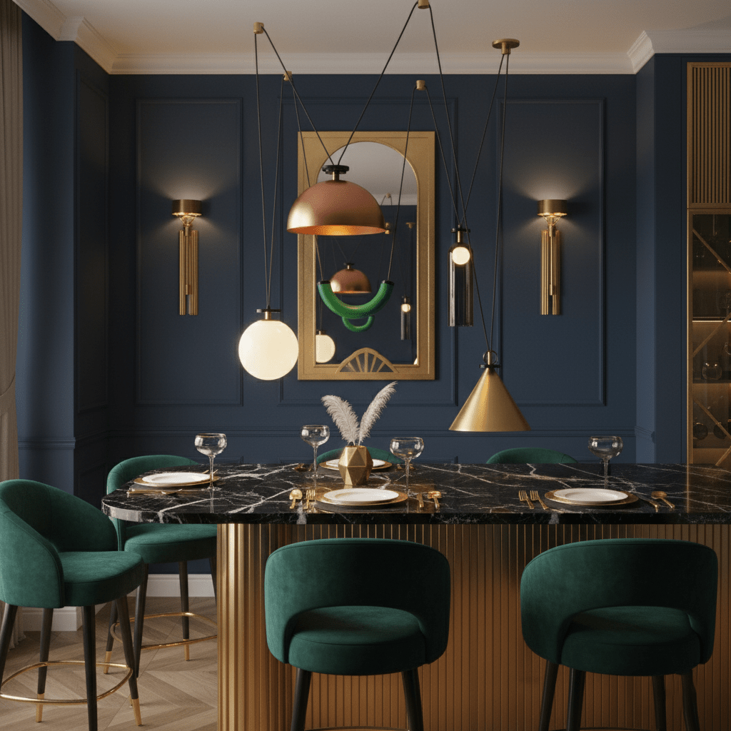 Geometric Shape Modern Chandelier Light Fixture-Lighting > Chandeliers & Pendant Lights-casanuva-casanuva