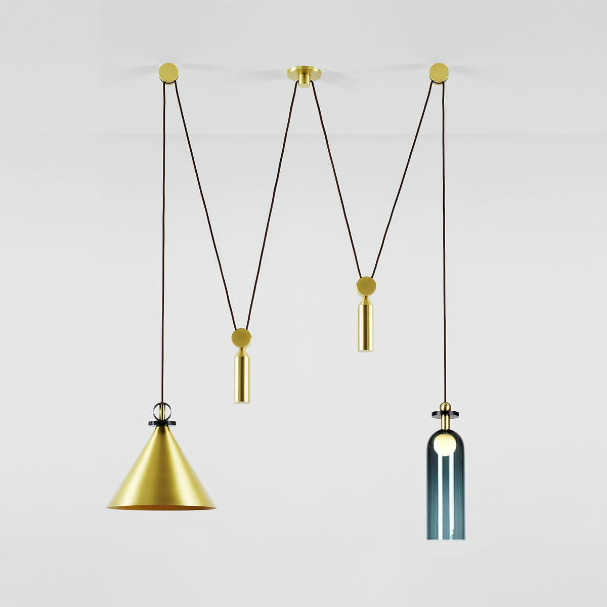 Geometric Shape Modern Chandelier Light Fixture-Lighting > Chandeliers & Pendant Lights-casanuva-casanuva