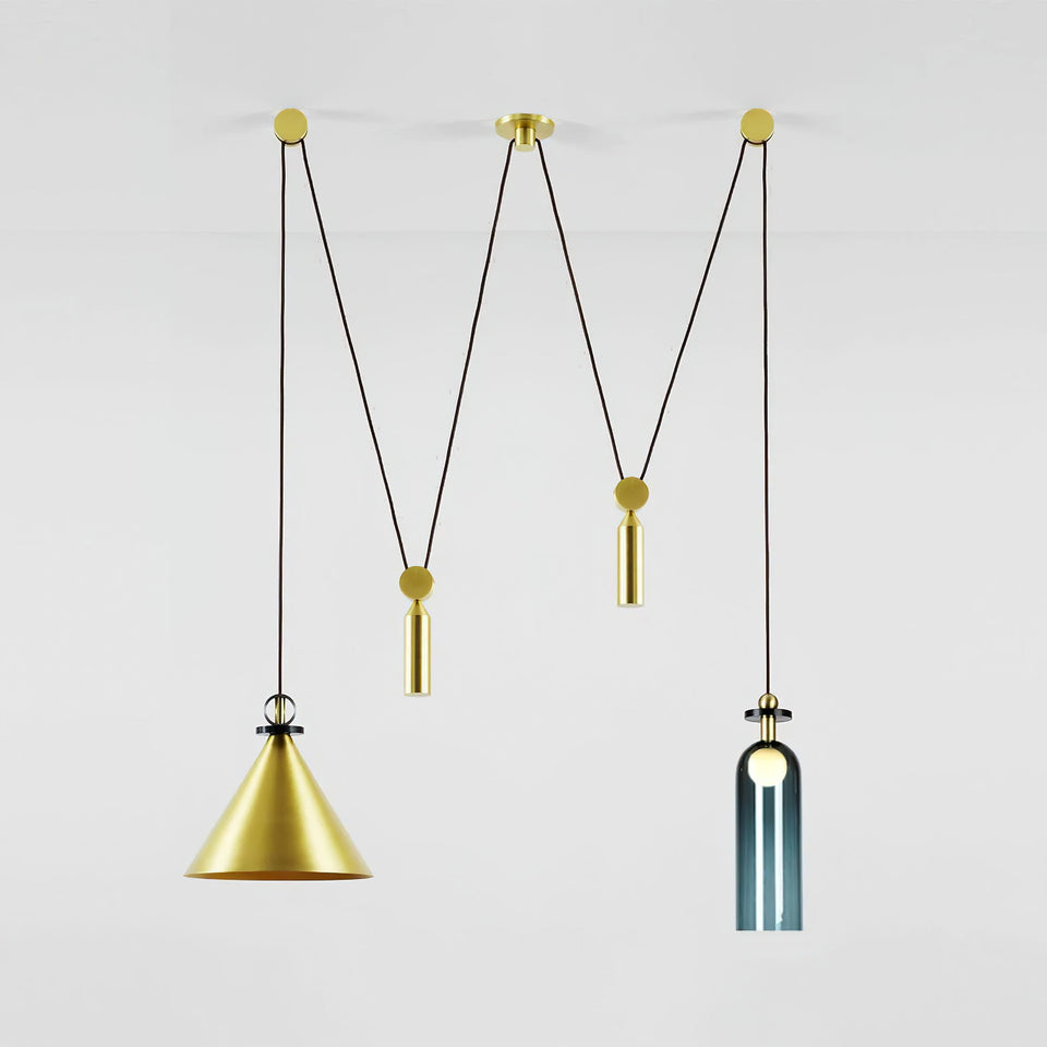Geometric Shape Modern Chandelier Light Fixture-Lighting > Chandeliers & Pendant Lights-casanuva-casanuva