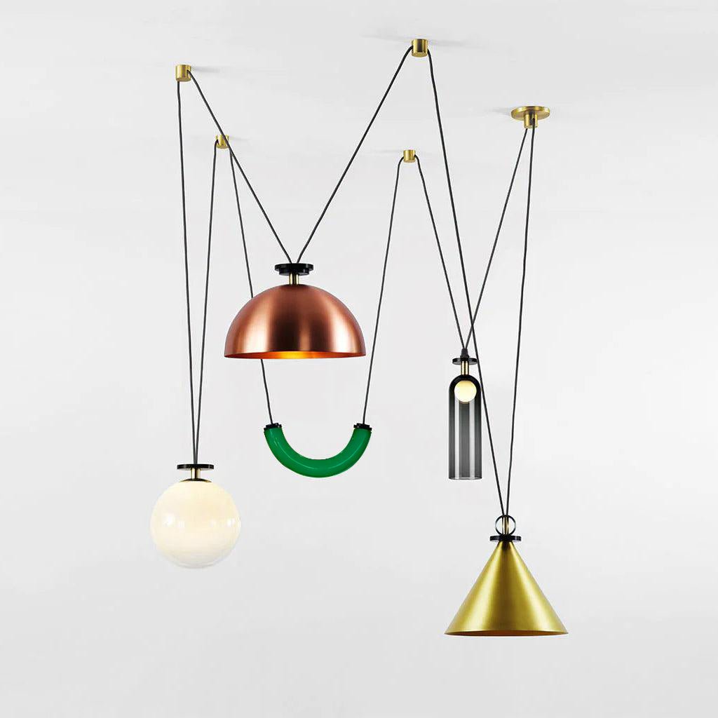 Geometric Shape Modern Chandelier Light Fixture-Lighting > Chandeliers & Pendant Lights-casanuva-casanuva