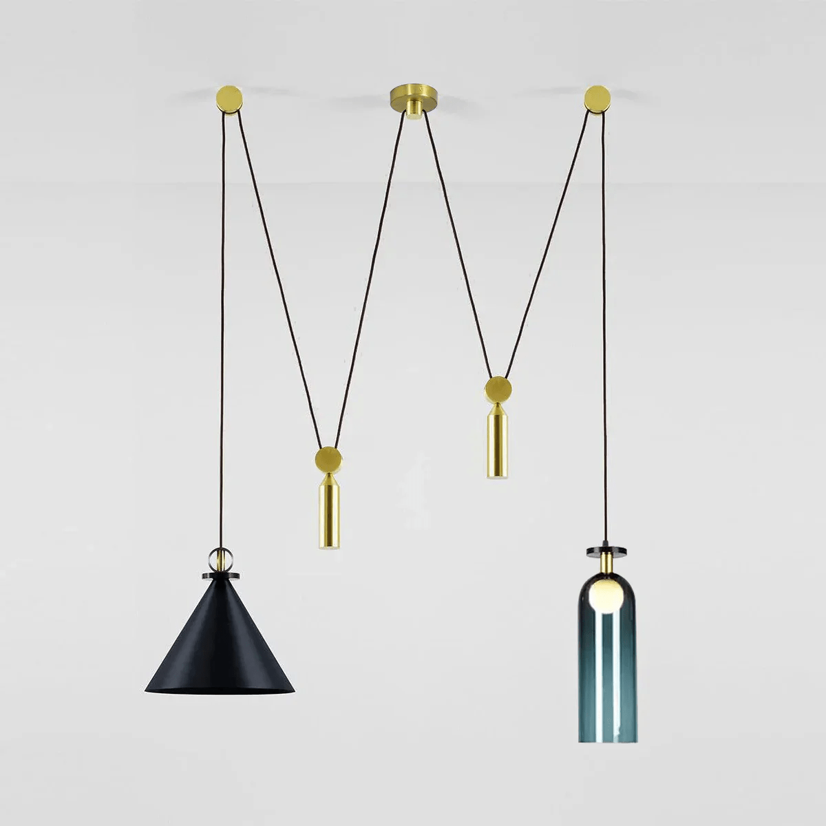 Geometric Shape Modern Chandelier Light Fixture-Lighting > Chandeliers & Pendant Lights-casanuva-casanuva